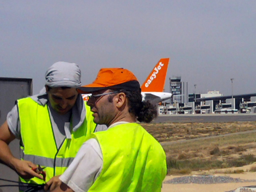 Trabajo realizado en Aeropuerto de Alicante