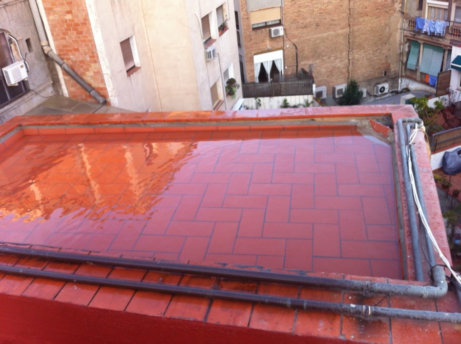 prueba de estanquedad de terrado