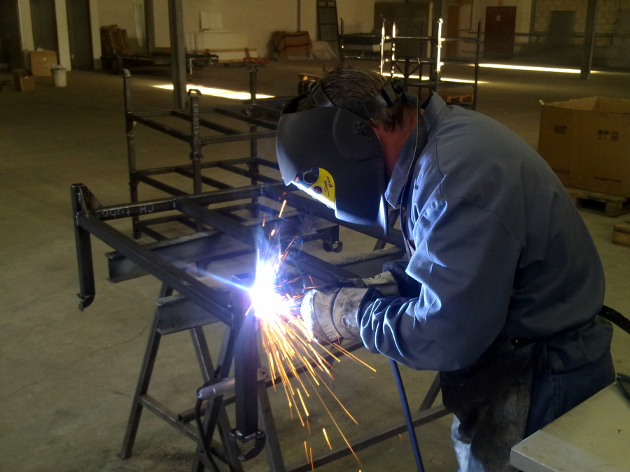 Trabajos de soldadura