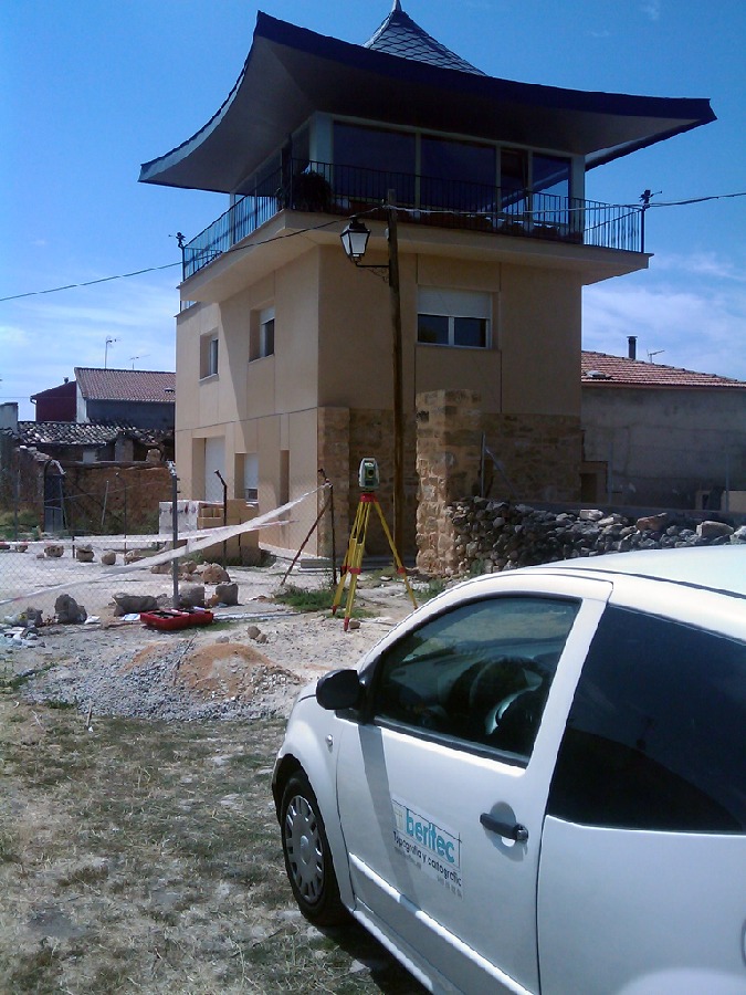 Trabajos de topografía