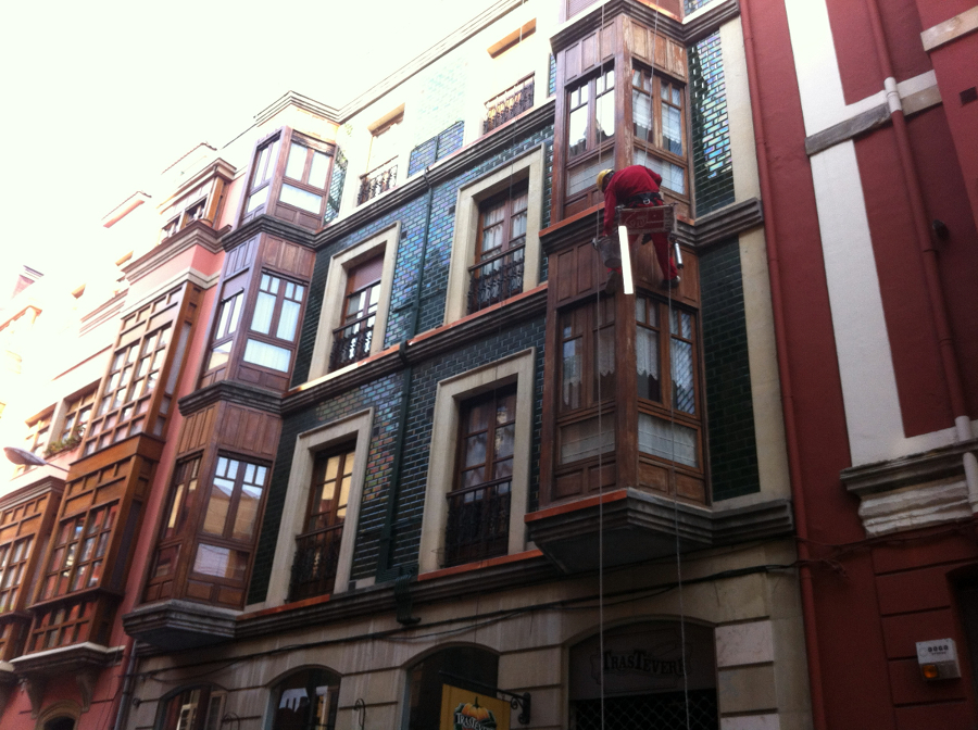 Trabajos verticales calle capua