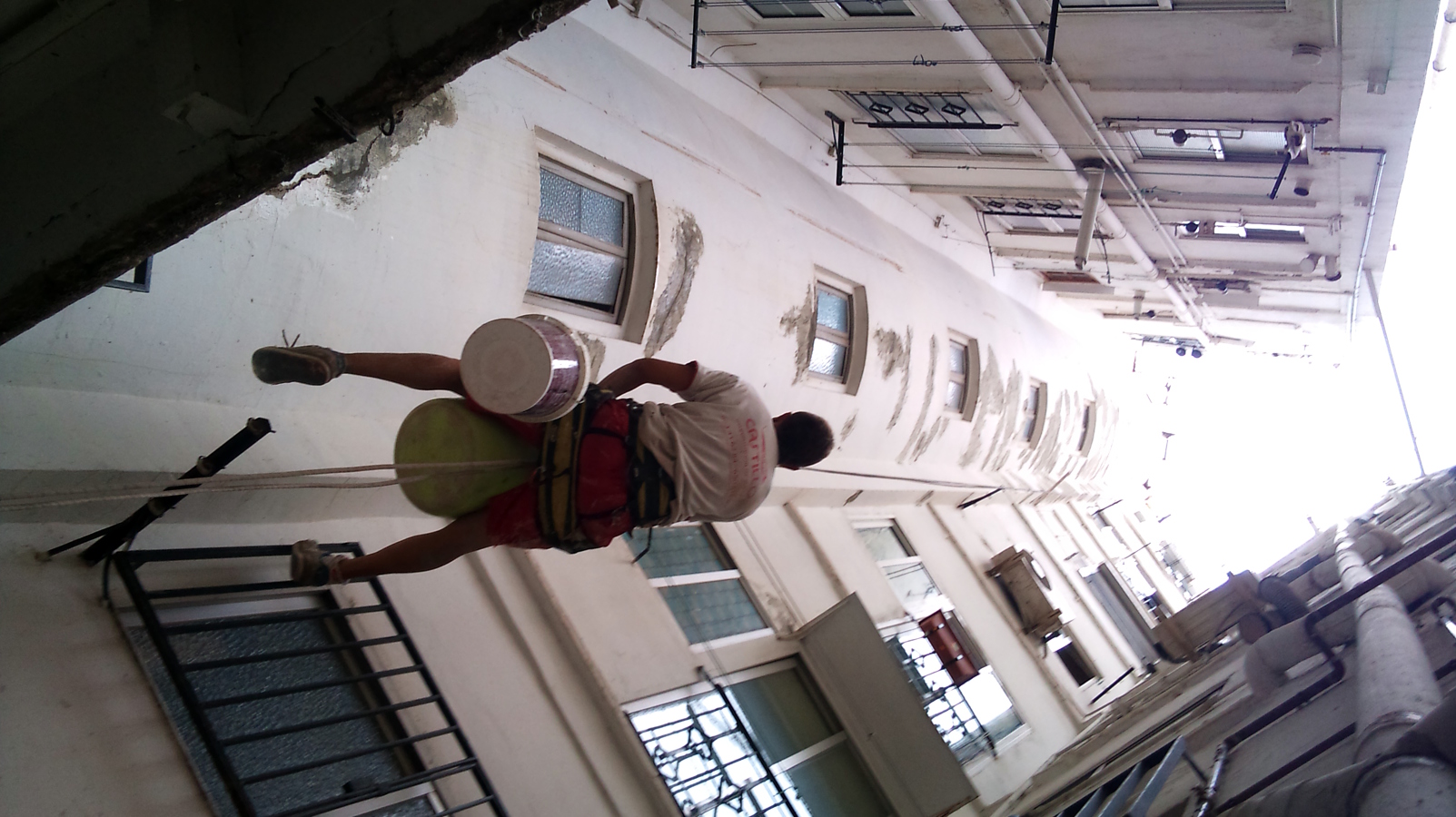 trabajos verticales sin andamios