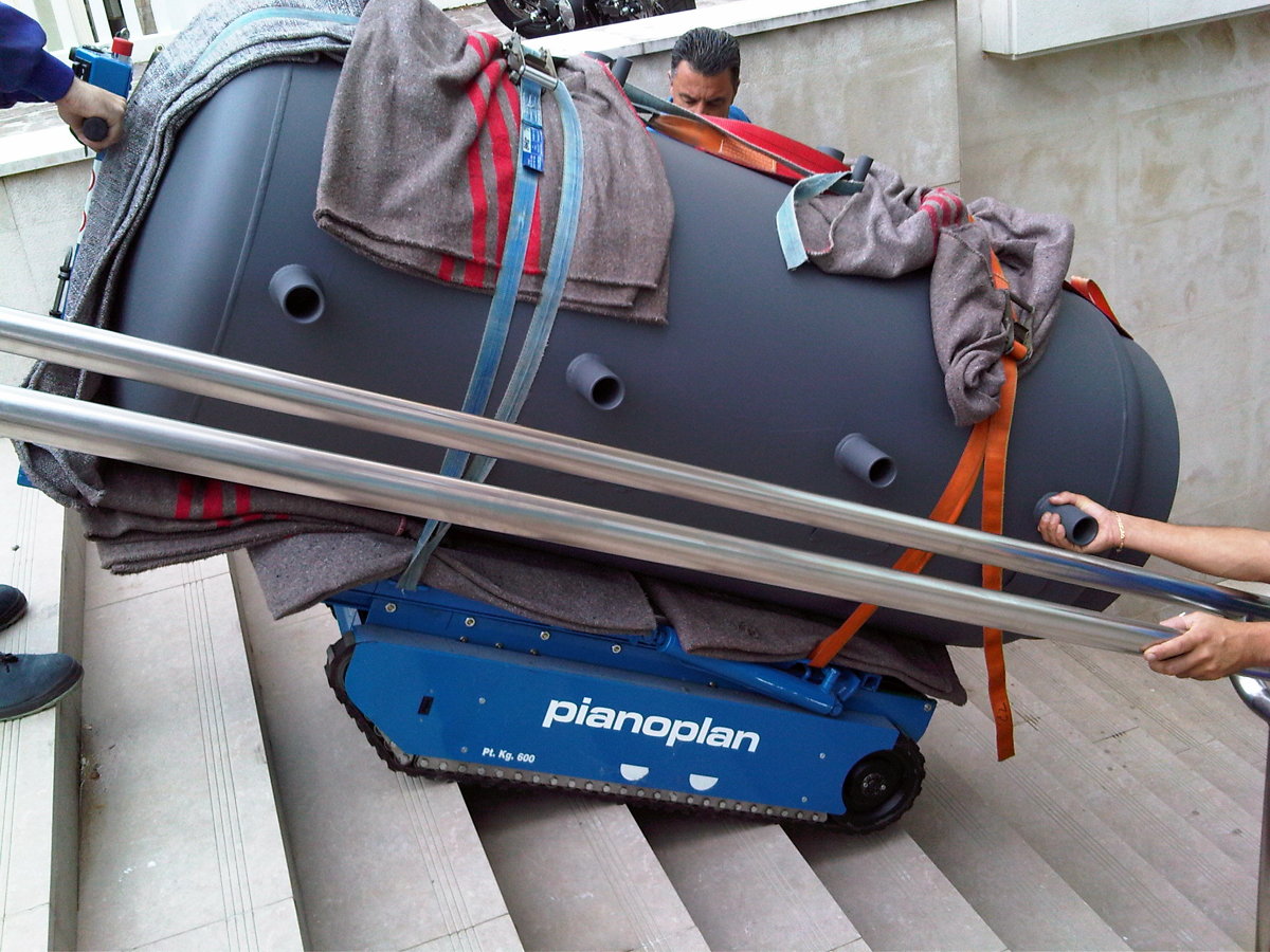 Transporte depósito inercia