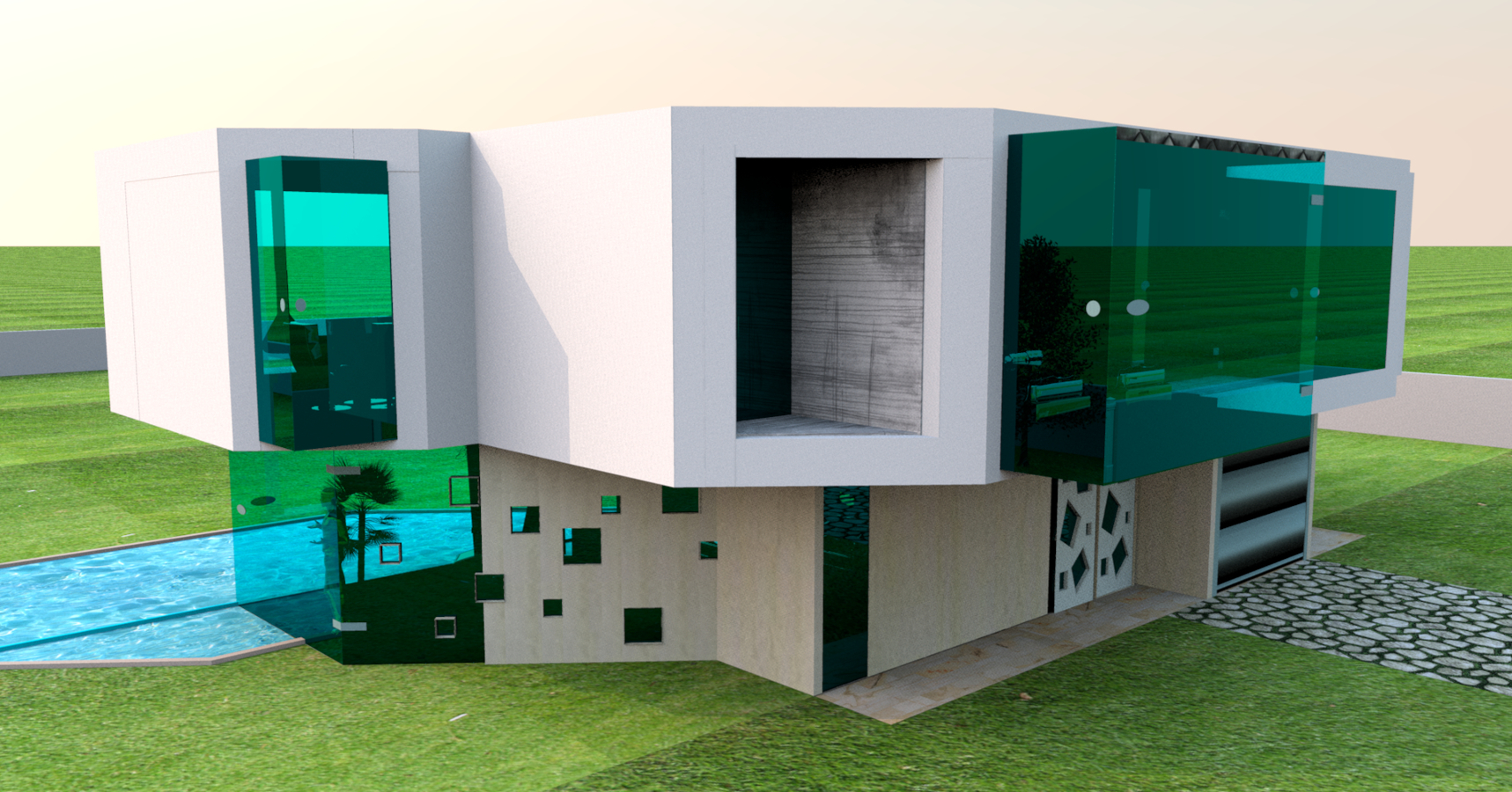 - Trasera de vivienda unifamiliar -6