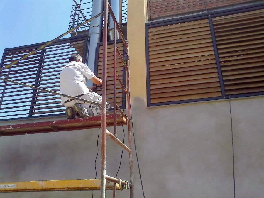 tratamientos en elementos de madera.