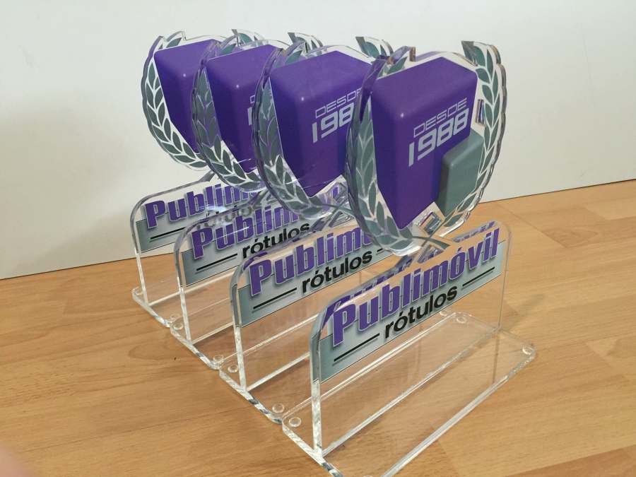 Trofeos en metacrilato