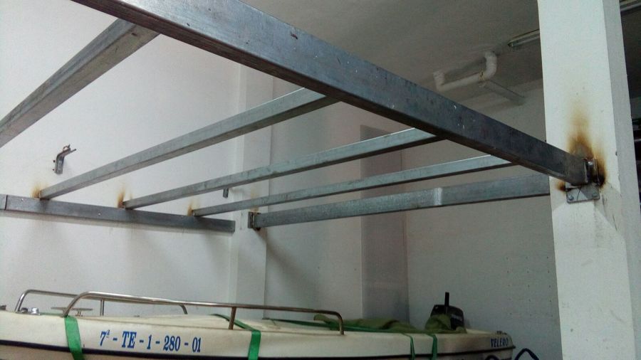 estructura de tronja para local comercial