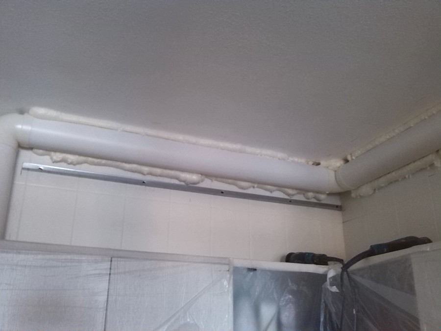 Tuberia de extractor de cocina