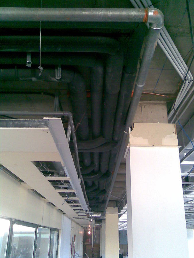 TUBERIAS DE HIERRO, CALIFUGADAS.