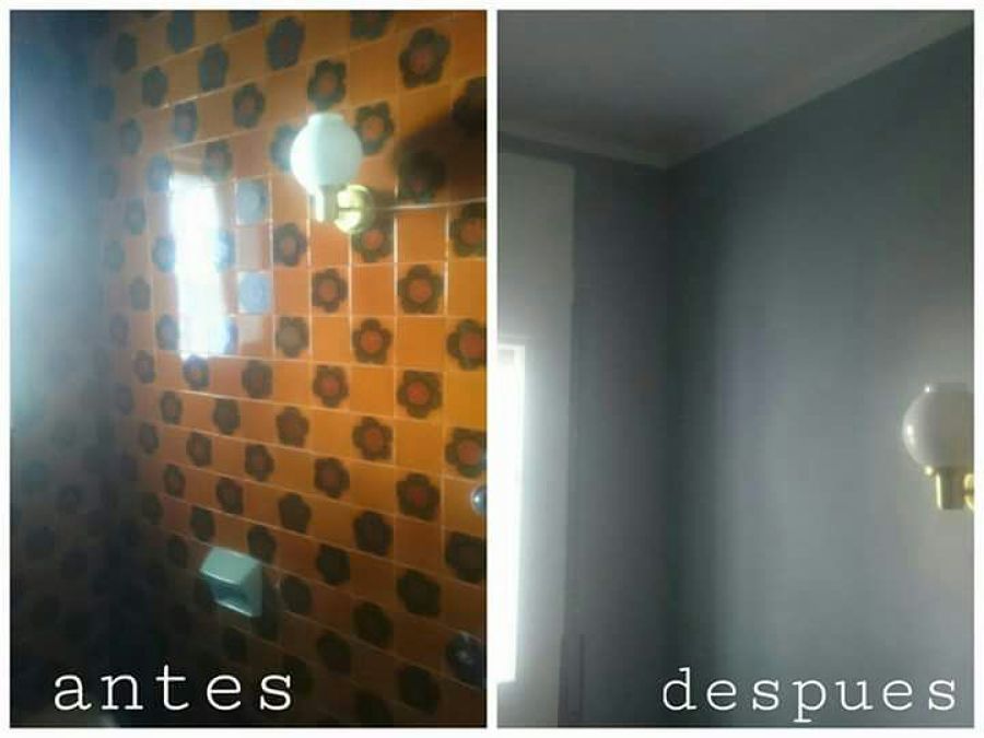 Esmaltado de antiguos azulejos