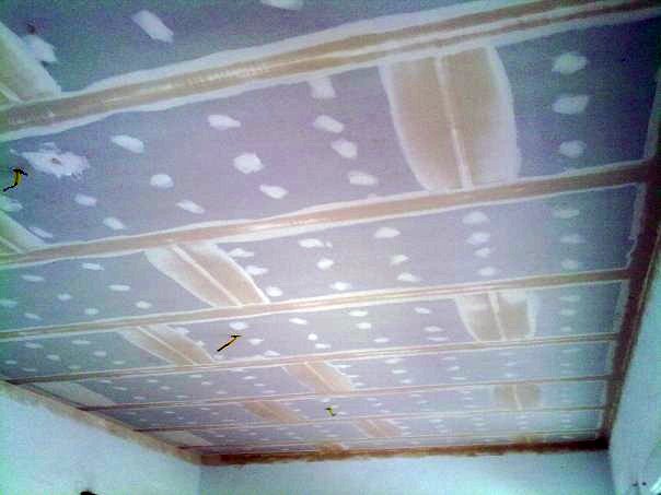 un simple falso techo