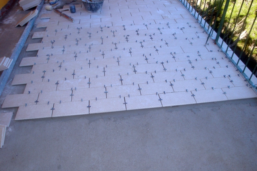 una terraza paso a paso