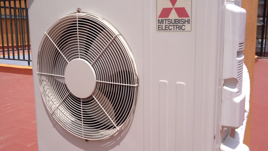 unidad exterior Mitsubishi