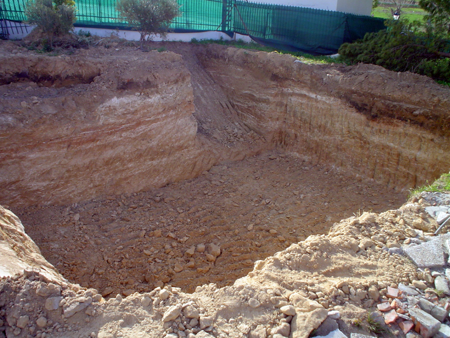 Vaciado chalet Valdeavero