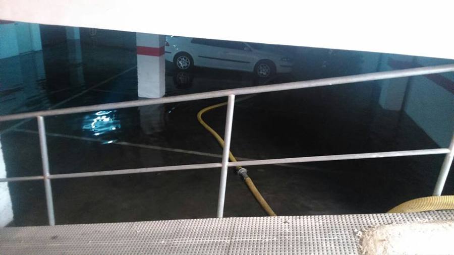 Vaciado de inundaciones