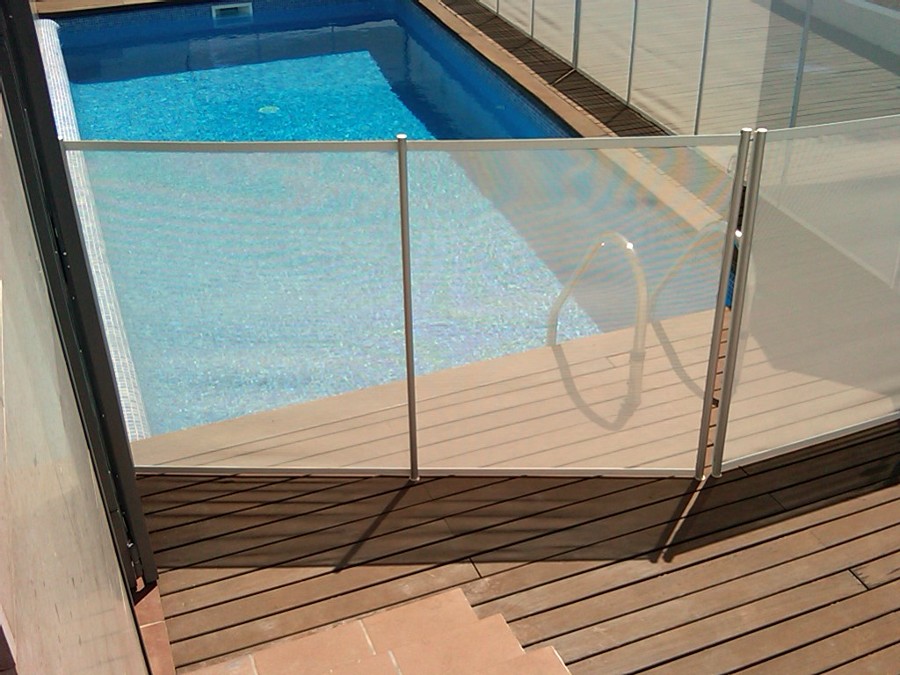 Valla para piscina, desmontable