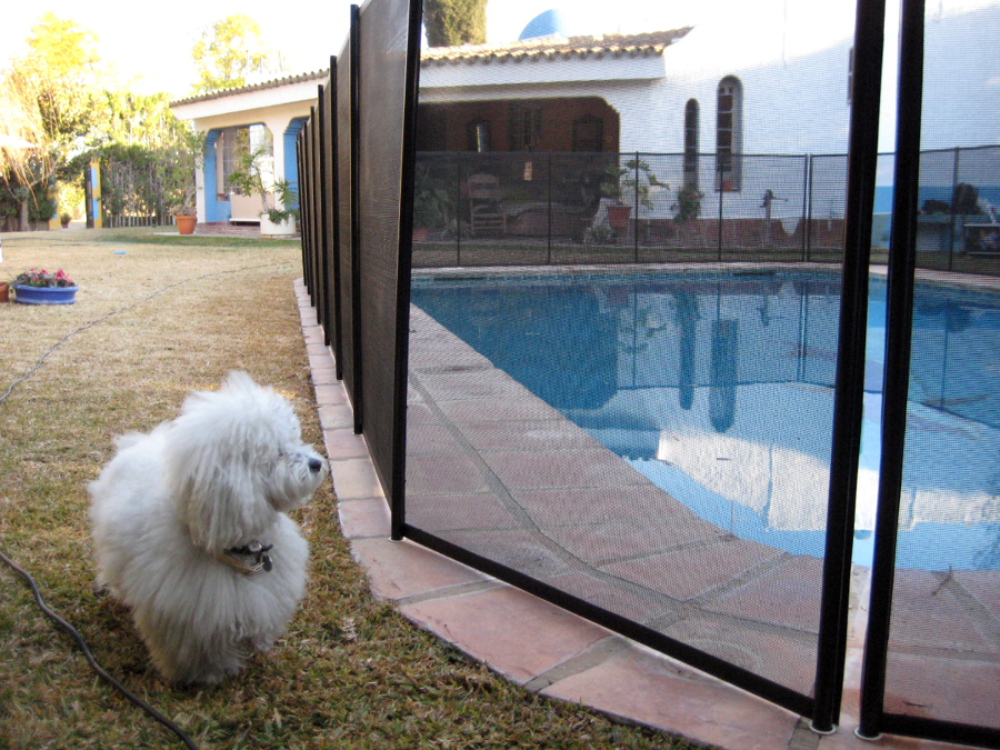 Valla para piscina, desmontable