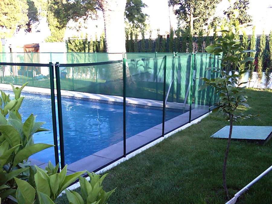 Valla para piscina, desmontable