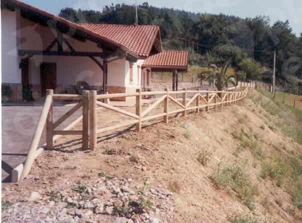Vallado en casa unifamiliar