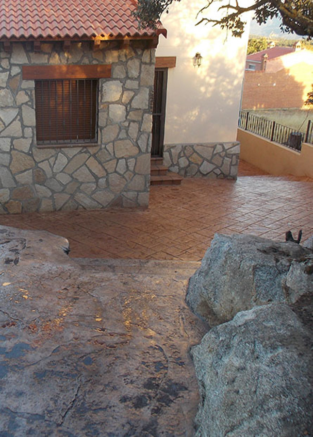 Pavimento hormigon impreso