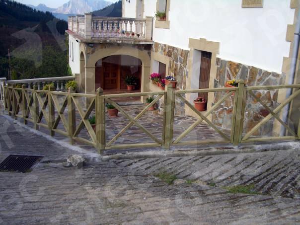 Vallados adaptados a la forma de su ubicación