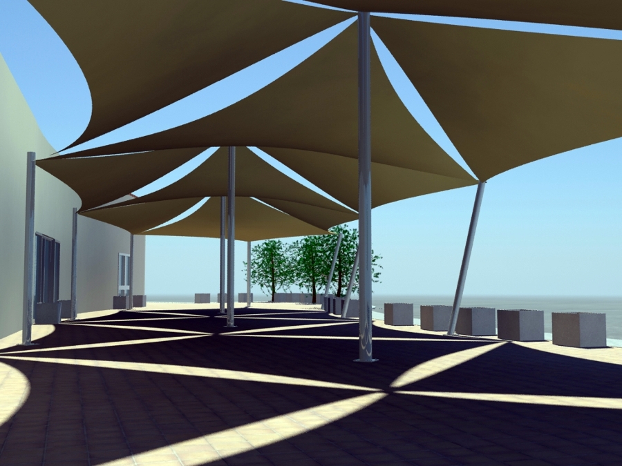 Velas tensionadas de pvc