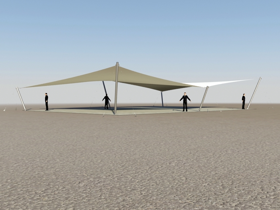 Velas tensionadas de pvc