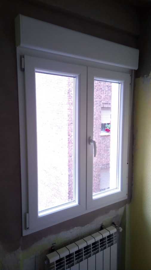 VENTANA PVC BLANCA