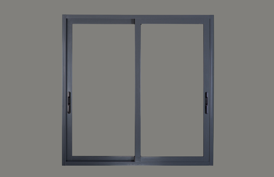 Ventana Corredera Medida Estandar Lacado Gris 7016