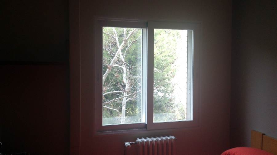 Ventana corredera montada en Residencia 