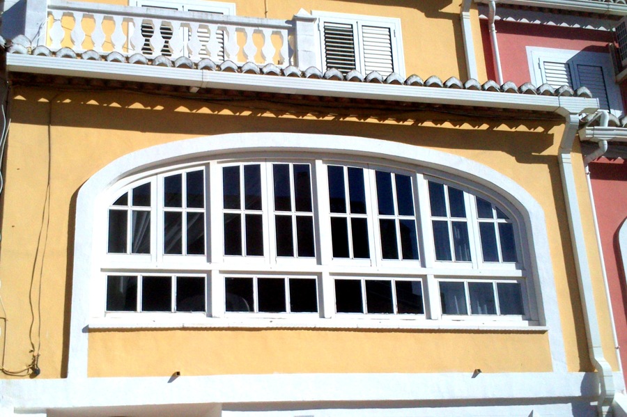 Ventanas curvas de aluminio