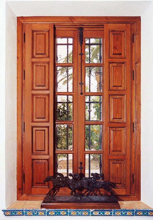 Ventana madera a medida