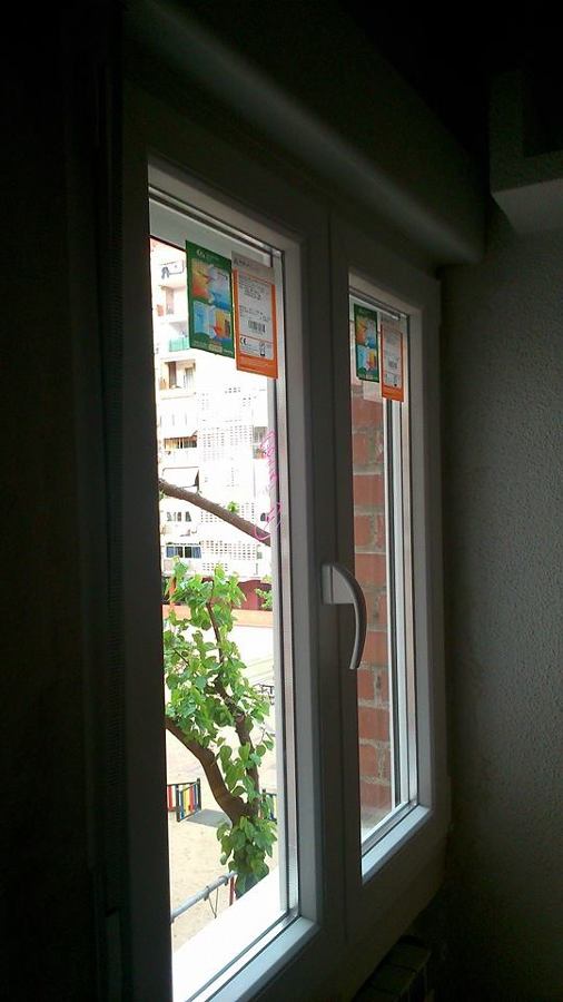 ventana pvc blanco