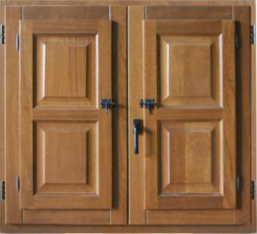 Ventana de madera Europea