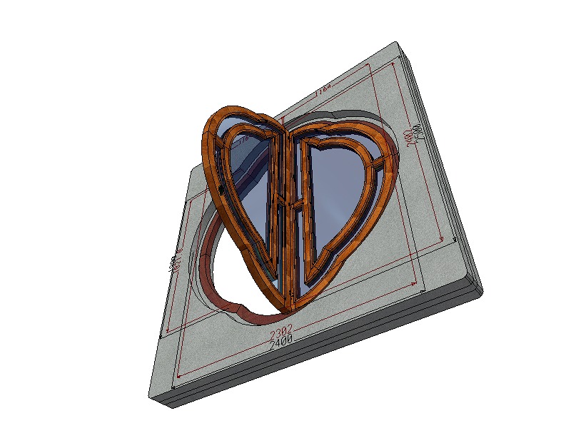 Ventanal tridimensional