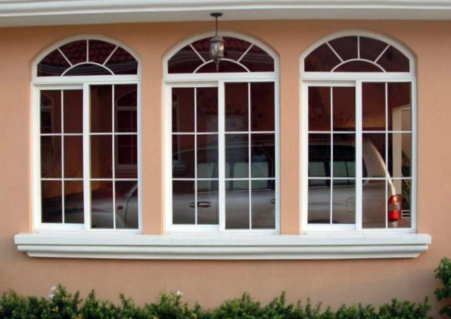 Ventanas curvas pvc