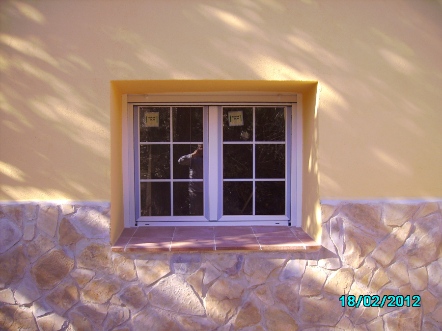 ventanas nuevas + vierteaguas