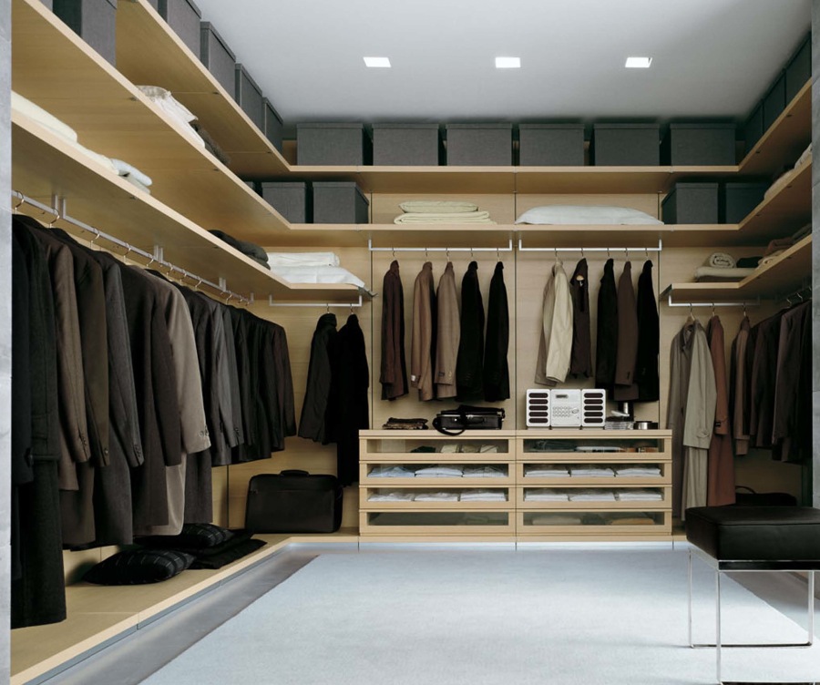 Vestidor acabado maple