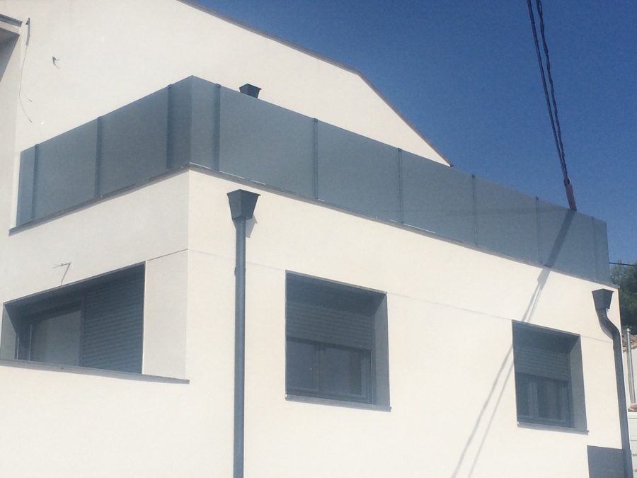 BARANDILLA DE TERRAZA VIDRIO