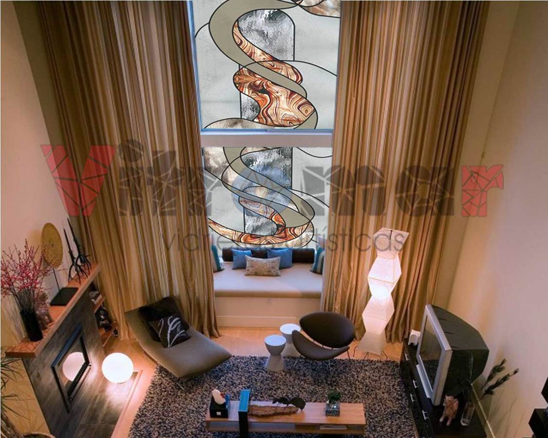 Vidirera ventanal loft