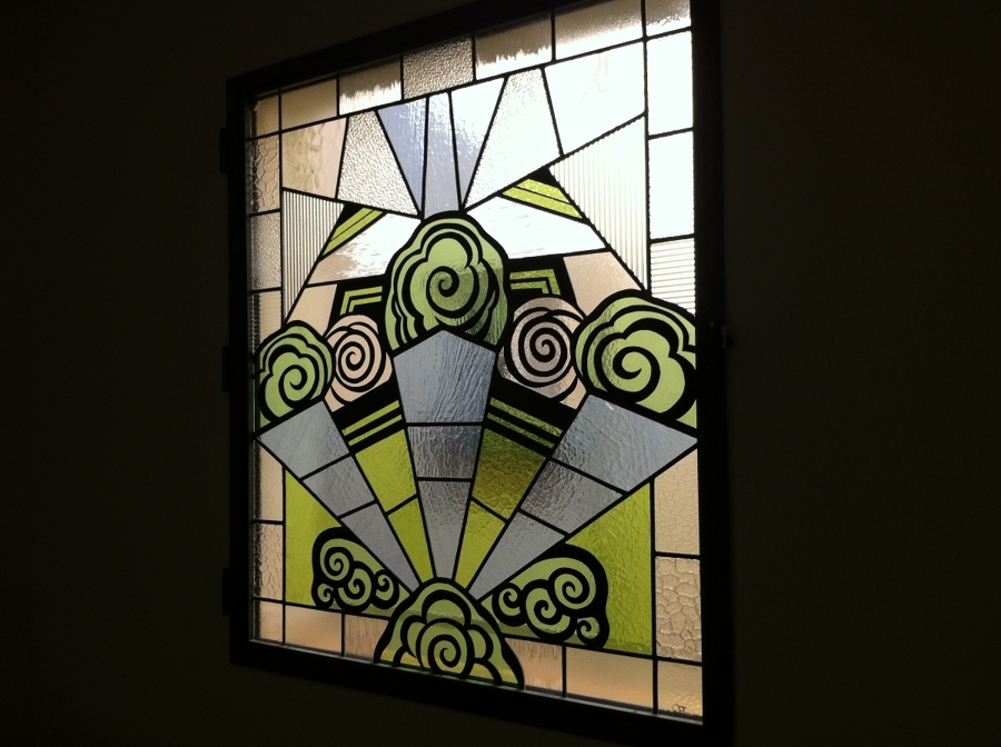 VIDRIERA ART DECO 