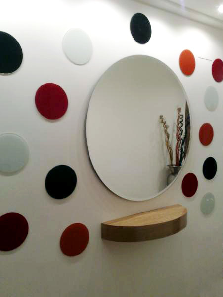 Vidrios y espejos decorativos