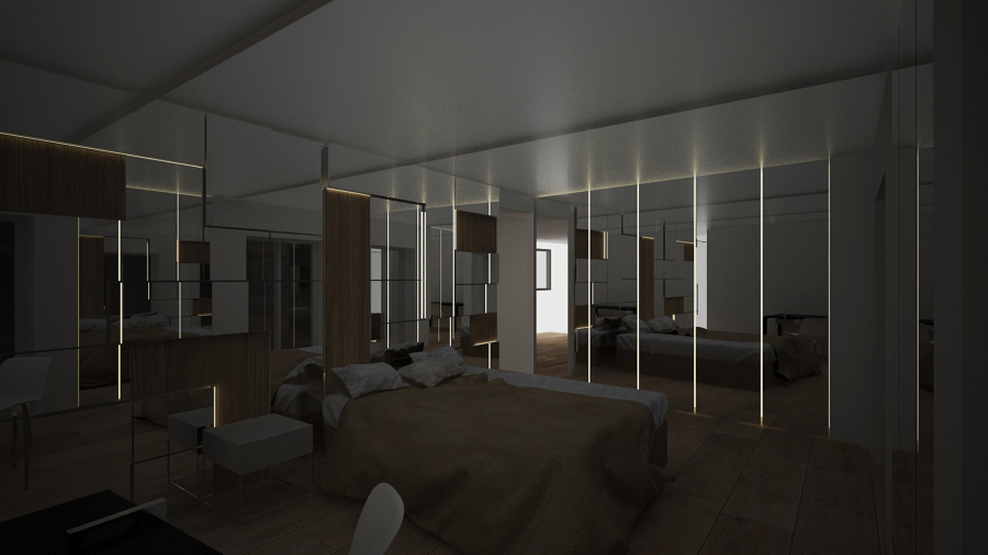 Explanada Flat (Night Render)