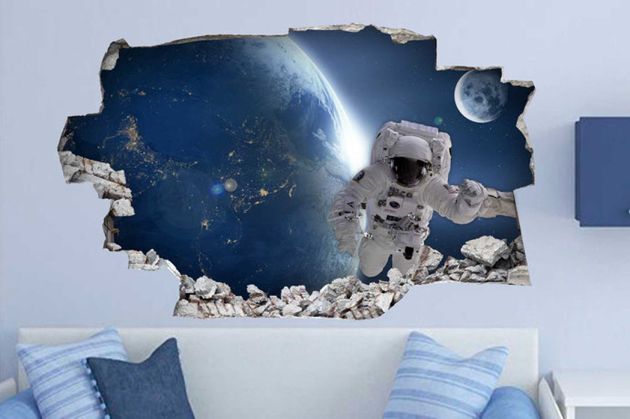 Vinilo decorativo efecto 3D