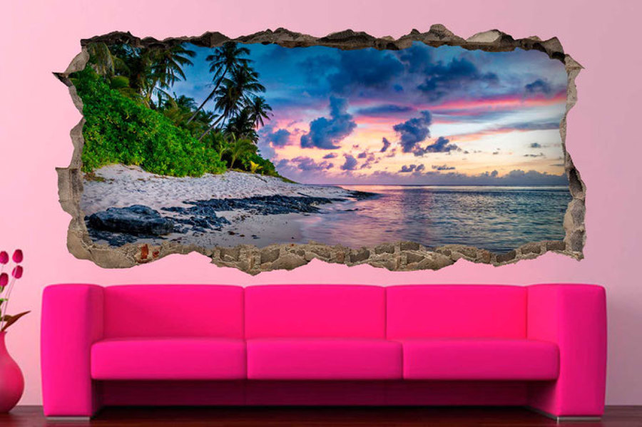 Vinilos decorativos efecto 3D