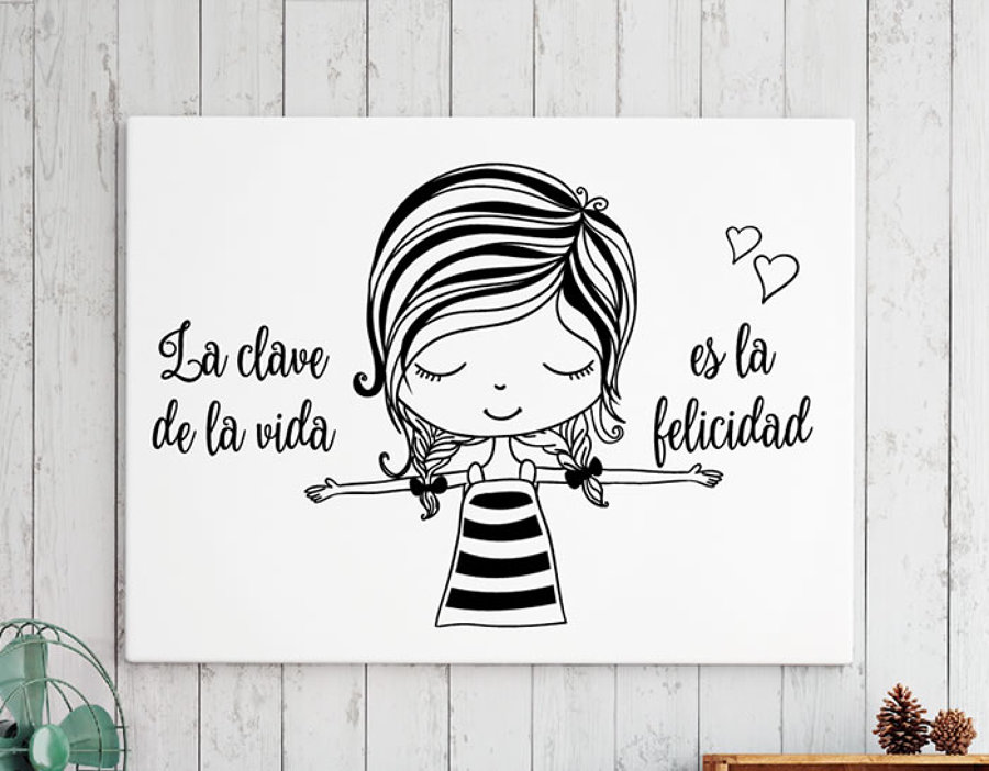 vinilos con frases para la decoración de paredes