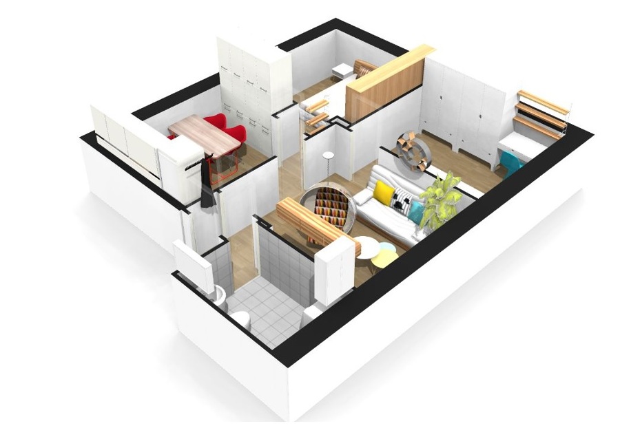 DISEÑO DE INTERIORES DE PISO