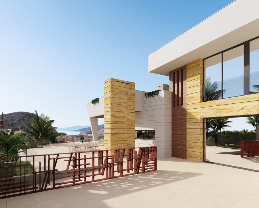 Estudio CGM Infografías. Render San Juan de los Terreros, Pulpí, Almería 2