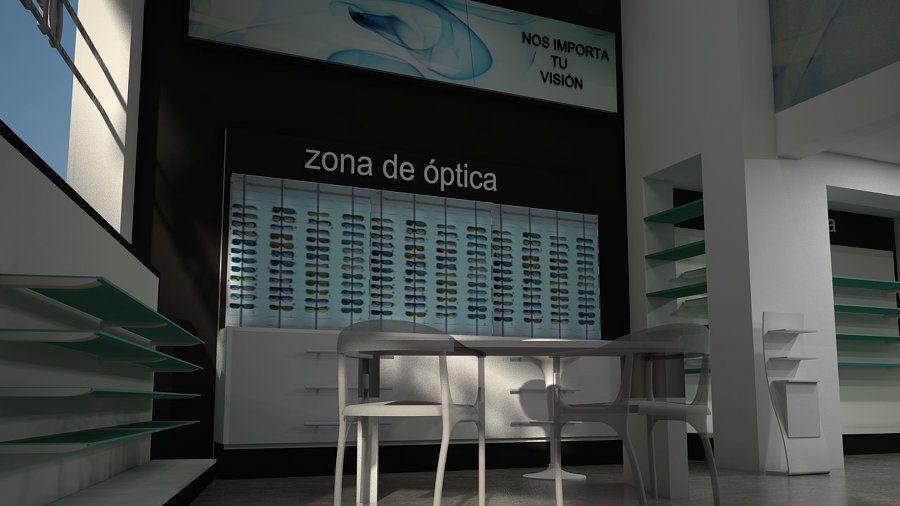 Reforma de farmacia en Zamora: Interior