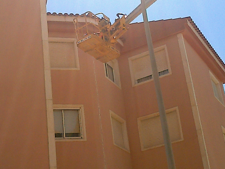 Vista junta de dilatación